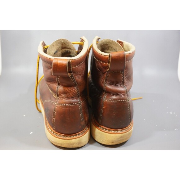 Thorogood Boots Men’s 12 EE American Heritage 6” Moc Toe Work 814-4200 Brown